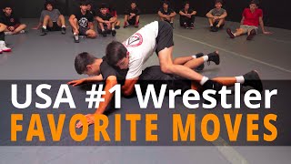 USA #1 Wrestler Favorite Moves