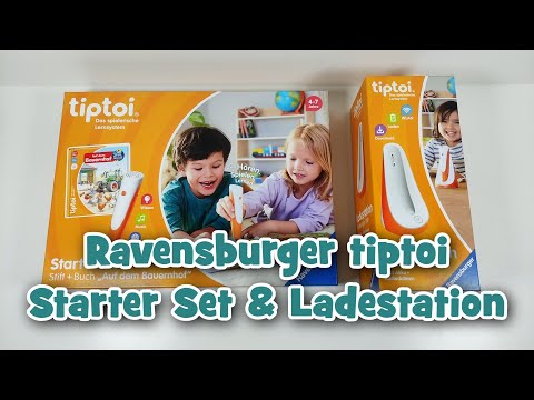 Ravensburger tiptoi Starter Set & Charging Station | UNBOXING