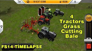 Fs14 Farming Simulator 14 - Grass Tutorial Timelapse #39