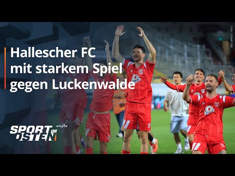 Hallescher FC rockt die Liga mit richtig gutem Fußball | MDR aktuell 21:45 Uhr | MDR