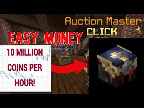 *New and Working* Money Making Method | 10m per hour!!! #Cashmoney #skyblock #hypixel #ezmoneymaking