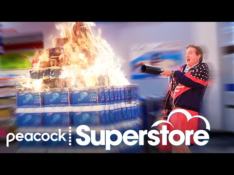 Superstore Morning Meetings but they get Progressively More Chaotic