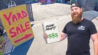 These Yard Sales had everything! $1000s were made!