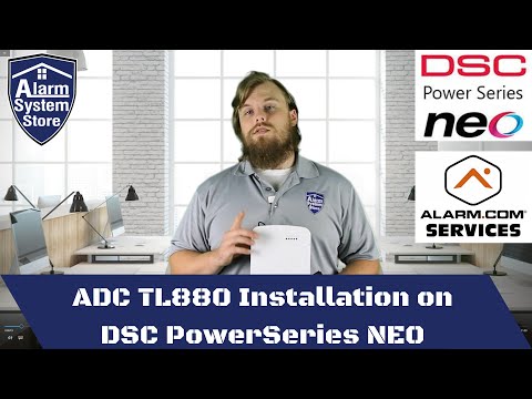 Alarm.com TL880 Communicator Installation and Setup on DSC PowerSeries NEO Security System