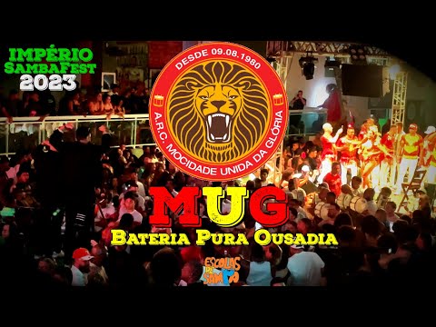 MUG (ES) - ESQUENTA da Bateria Pura Ousadia no Império Samba FEST 2023 - #Pioneironovídeodosbreques
