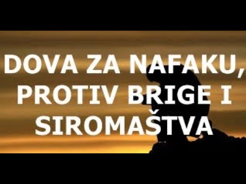 DOVA ZA NAFAKU, PROTIV BRIGA, TUGE I SIROMAŠTVA