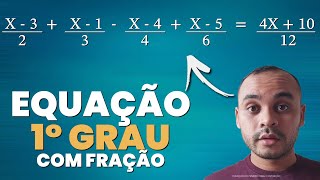 Equao do Primeiro Grau Com Frao