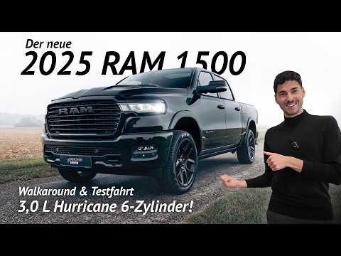 2025 RAM 1500 Hurricane 3.0L 6-cylinder | Walkaround & Test Drive | German