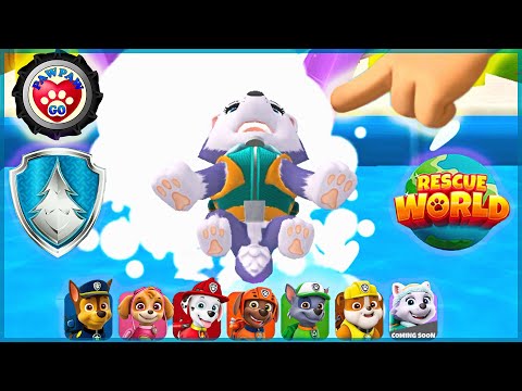 PAW Patrol Rescue World: Everest, Chase, Marshall Mission! +Winter Mighty Pups Nick Jr HD