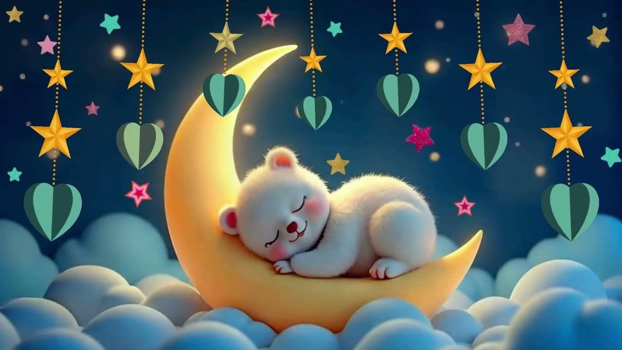Baby Sleep Music🎵Mozart Brahms Lullabies🎶Perfect for Soothing Sleep🌙Sleep Instantly Within 3 Minutes