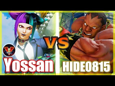 SFV CE 👊🏻 Yossan (Juri) vs HIDE0815 (Balrog) FT2