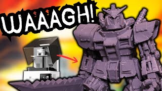 Testing the Anycubic Photon P1 with a Warhammer-Style Ork Gundam!