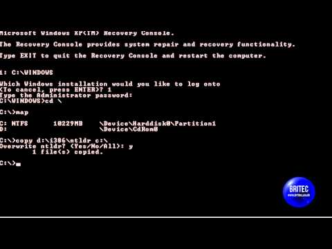 comment installer ntldr