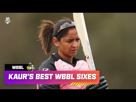 Harmanpreet Kaur's Best Big Bash Sixes | #WBBL