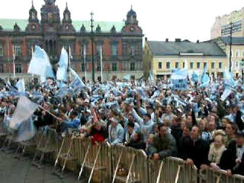 Malmö firar SM-guld 2004