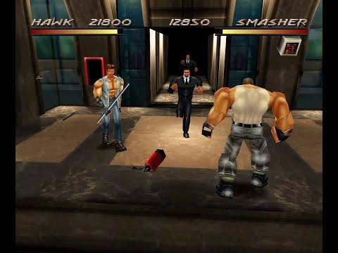 Fighting Force PlayStation Co-op 2 player