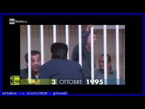 §.141/** ITALIA ** 03 OTTobre 1995 ** processo banda della Magliana - RAI STORIA Accadde oggi