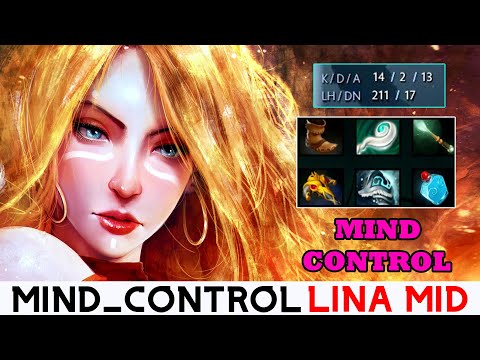 Nigma.MIND_CONTROL FIRST TIME PLAYING MID USING LINA! | DOTA 2 MICRO