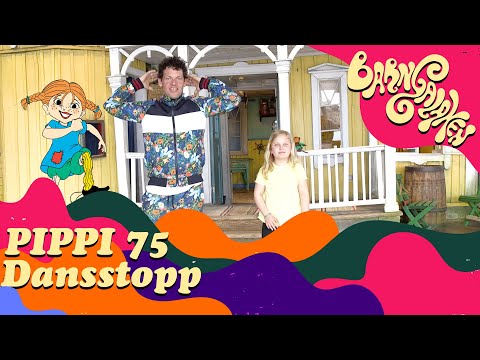 Pippis 75-årsjubileum! Dansstopp med Nassim och Majabajabus i Villa Villekulla på Junibacken!