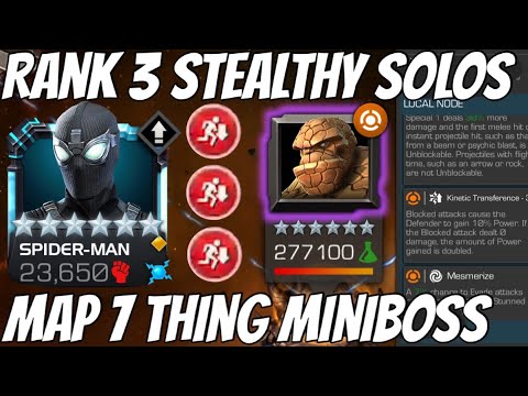 Rank 3 Stealthy SMASHES Map 7 Thing Mini Boss - Solo!