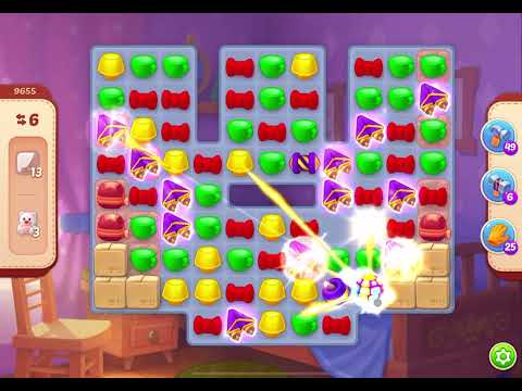 HomeScapes Level 9655 no boosters (9705 for other countries)