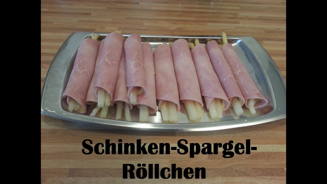 Spargel-Röllchen - Einfache Rezepte Spargel-Röllchen - Einfache Rezepte