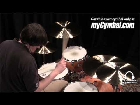 Демонстрация звучания Paiste Formula 602 16" Modern Essentials Crash