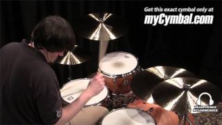 Video thumbnail for Paiste 16" Formula 602 Modern Essentials Crash Cymbal (1141416-1040513A) by Memphis Drum Shop