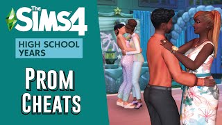 The Sims 4 High School Years Prom Cheats