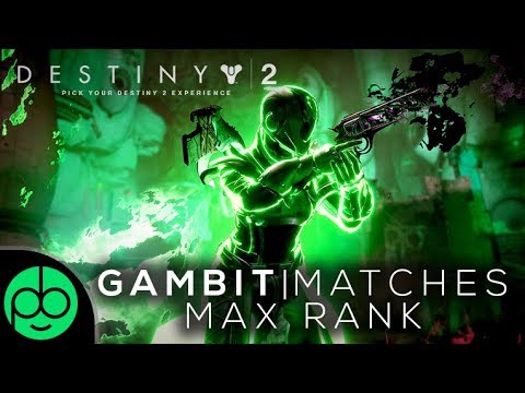 Destiny 2: Max Rank Gambit Matches