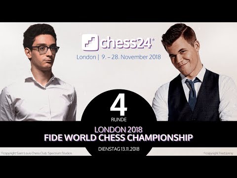 Analysis of Game 4 – Chess World Championship 2018 – Carlsen - Caruana