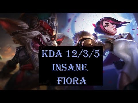 IG Duke FIORA vs KLED Top  (League Of Legends Challenger Replay)