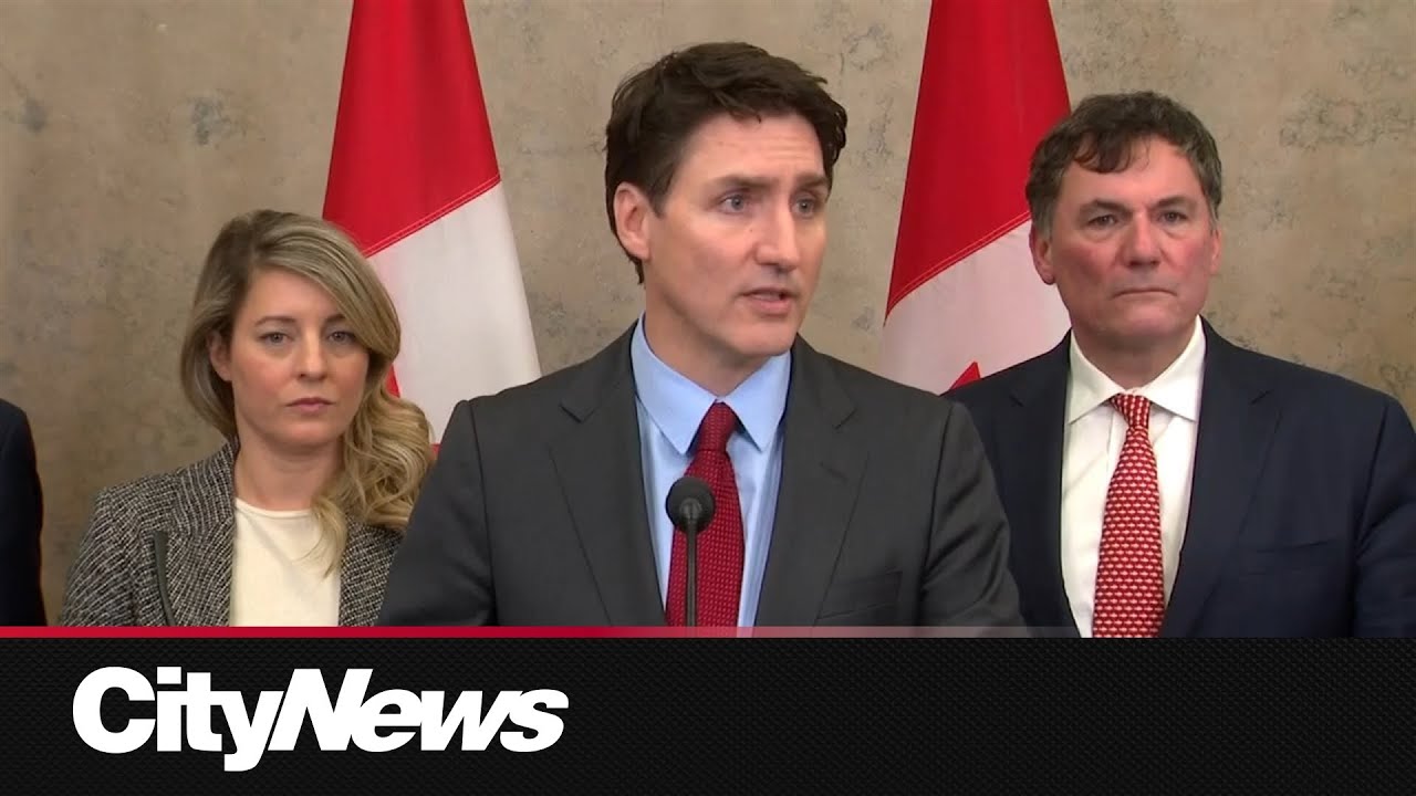 Trudeau announces 25 per cent counter-tariffs on U.S. goods