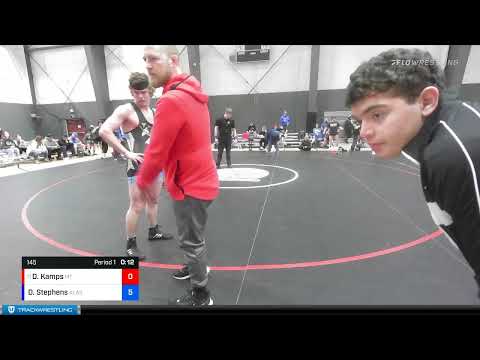 145 Lbs Cons. Round 2 - Dylan Kamps, Montana Vs Dakota Stephens, California 514c