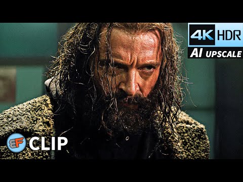 Wolverine vs Bear Hunters - Bar Scene | The Wolverine (2013) 4K HDR Movie Clip