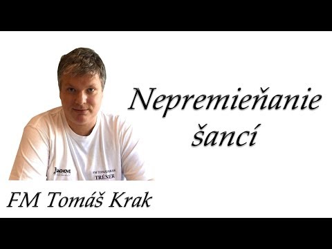 FM Tomáš Krak - Nepremieňanie šancí
