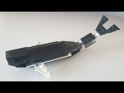 Unofficial LEGO - DECOOL - 3122 - 3 in 1 [Alternate build - How To Build a Whale - TUTORIAL]