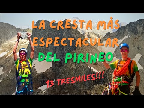 CRESTA DE CABRIOULES-LEZAT + PERDIGUERO⛰️🔥13 TRESMILES🔥