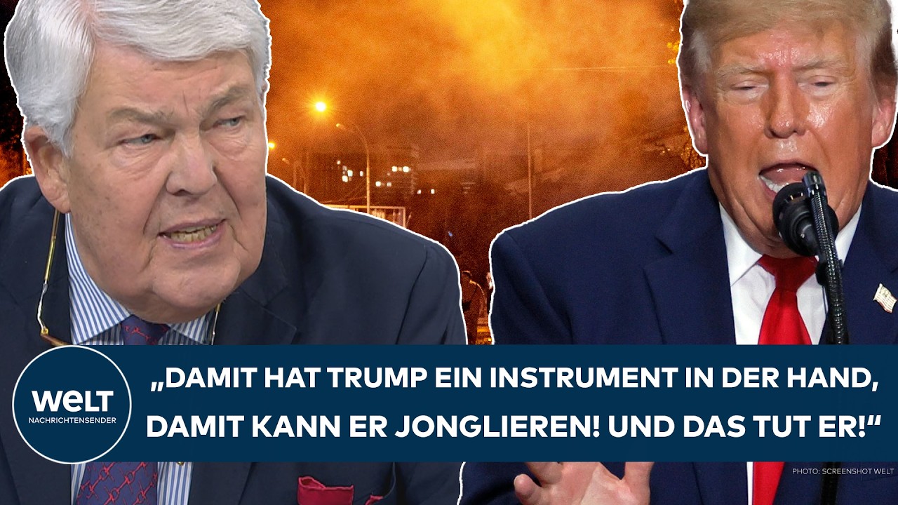 UKRAINE-KRIEG: "Damit hat Trump ein Instrument in der Hand, damit kann er jonglieren! Das tut er!"
