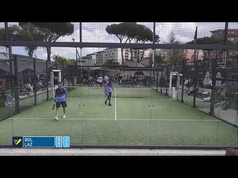 SERIE A PADEL BOLA MEN VS SS LAZIO - TINTI\IACOVINO VS CALNEGGIA\SABA
