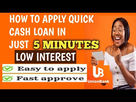 HOW TO APPLY QUICK CASH LOAN IN JUST 5 MINUTES IN UNIONBANK | AMACER VLOGS #tutorial