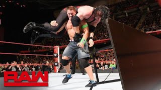 John Cena vs Kane - No Disqualification Match: Raw