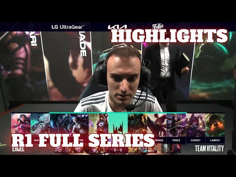 XL vs VIT - All Games Highlights | Round 1 LEC 2022 Spring Playoffs | Excel vs Vitality Full Bo5