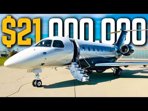 Inside Embraer’s $21 Million Praetor 600 – Speed, Range, Luxury!