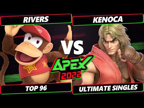 Apex 2022 - Rivers (Diddy Kong) Vs. Kenoca (Ken, Ryu) SSBU Ultimate Tournament