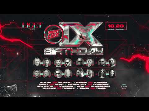 SZECSEI B2B JACKWELL - NIGHTLIFE 9th BirthDay - LIGET Club, Budapest - 2023.10.20.