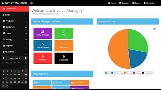 Invoice Manager PHP Script