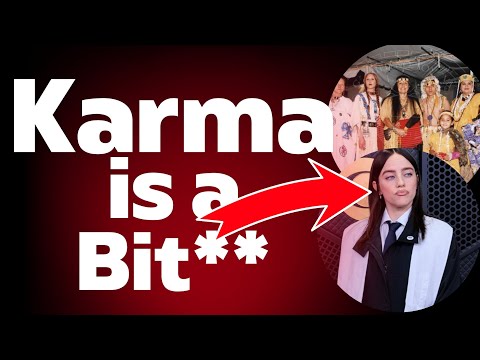Karma's a bitch! That backfired...