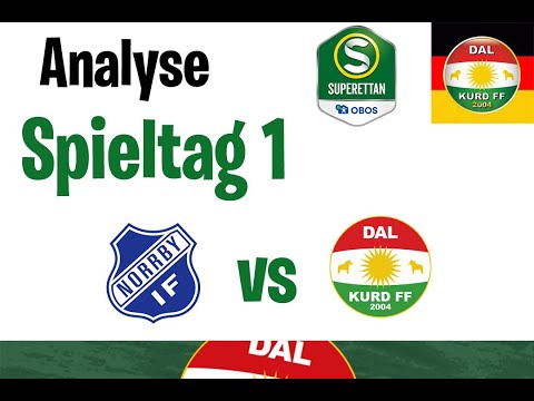 Spieltag 1 Analyse Norrby IF vs Dalkurd FF | Dalkurd Deutschland Taro
