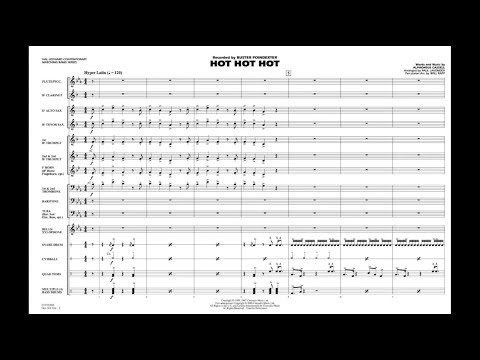 Hot Hot Hot by Alphonsus Cassell/arranged by Paul Lavender